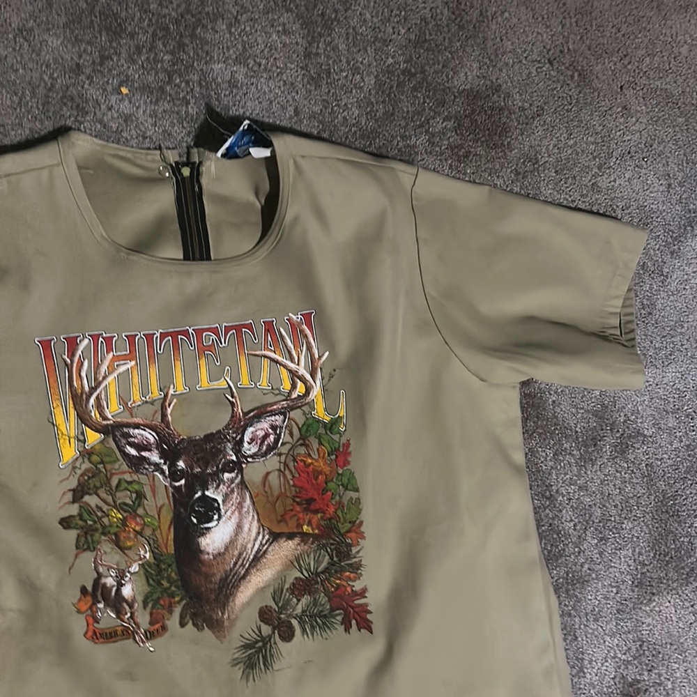 Men’s and or woman’s white tail, deer shop suit or full suit